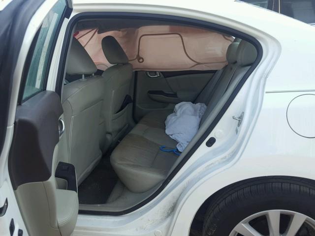 2HGFB2F94CH322745 - 2012 HONDA CIVIC EXL 白色 照片 6