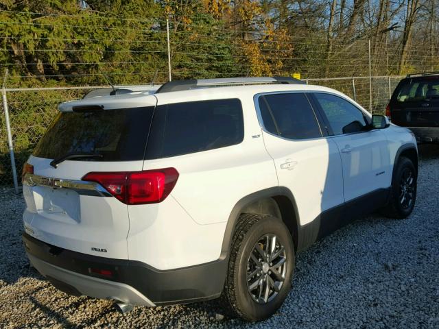 1GKKNULSXHZ215475 - 2017 GMC ACADIA SLT WHITE photo 4