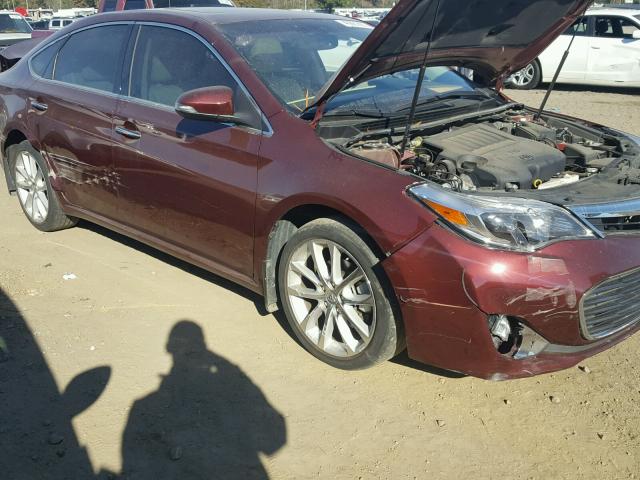 4T1BK1EB1DU036678 - 2013 TOYOTA AVALON BAS MAROON photo 9