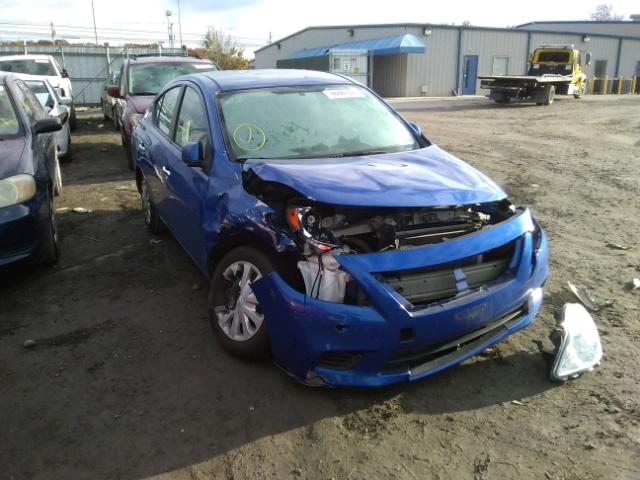 3N1CN7AP4DL827210 - 2013 NISSAN VERSA S BLUE photo 1