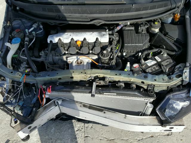 2HGFG1B67BH509810 - 2011 HONDA CIVIC LX Azul foto 7