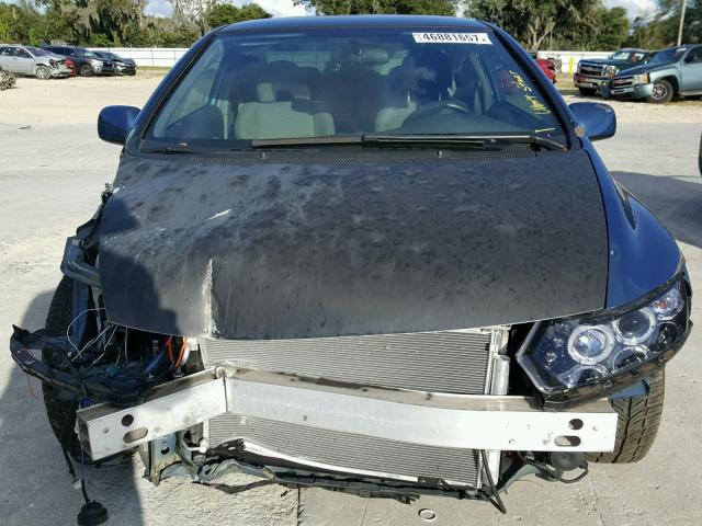 2HGFG1B67BH509810 - 2011 HONDA CIVIC LX Azul foto 9