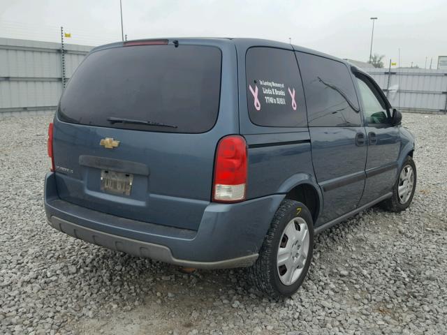 1GNDU23167D122166 - 2007 CHEVROLET UPLANDER L 蓝色 照片 4