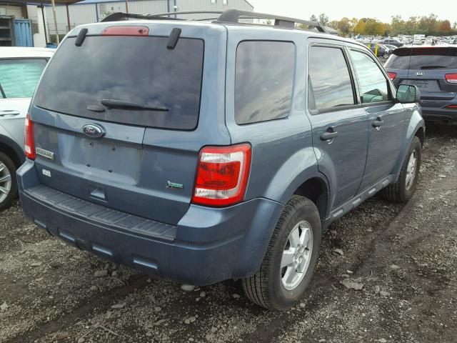 1FMCU0DG6CKC74915 - 2012 FORD ESCAPE XLT BLUE photo 4