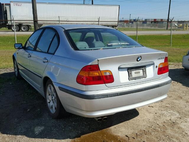 WBAET37423NJ34617 - 2003 BMW 325 I SILVER photo 3