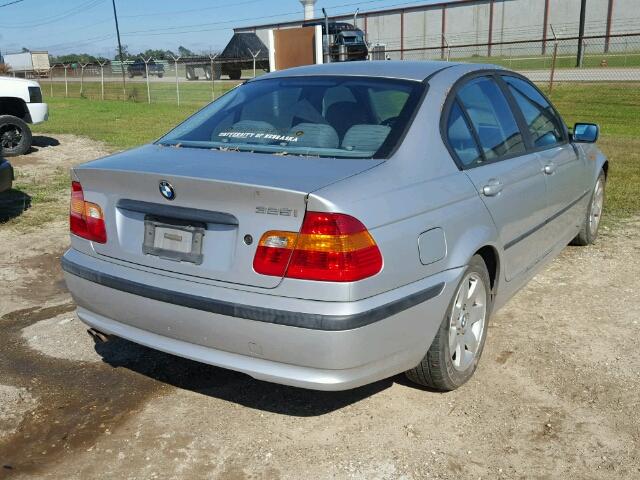 WBAET37423NJ34617 - 2003 BMW 325 I SILVER photo 4