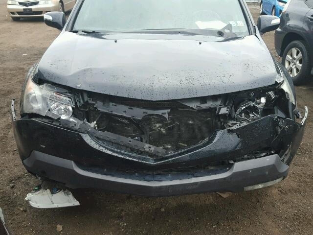 2HNYD28328H526682 - 2008 ACURA MDX TECHNO BLACK photo 9