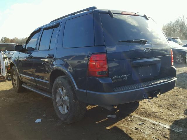 1FMZU73K63UA43333 - 2003 FORD EXPLORER X BLUE photo 3