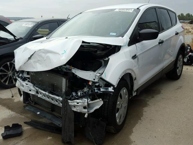 1FMCU0F78FUA77525 - 2015 FORD ESCAPE S WHITE photo 2