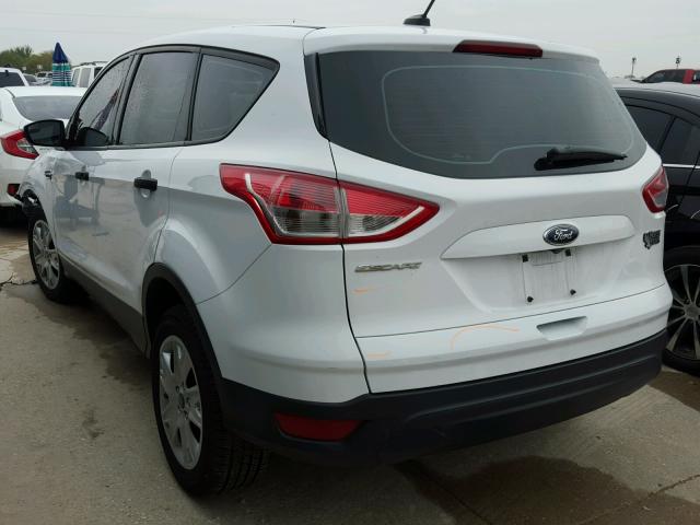 1FMCU0F78FUA77525 - 2015 FORD ESCAPE S WHITE photo 3