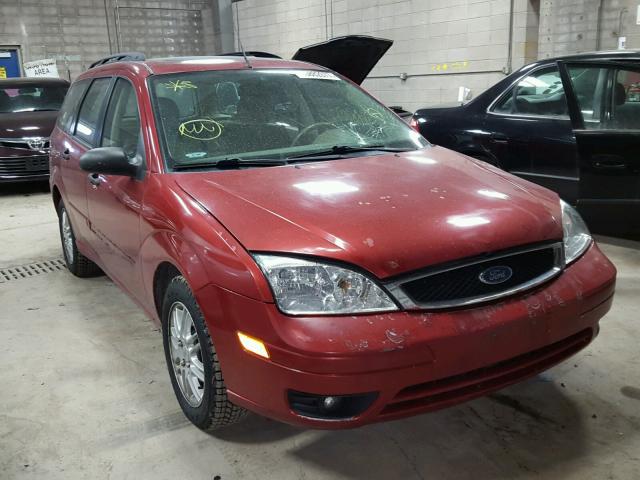 1FAHP36N45W191774 - 2005 FORD FOCUS ZXW RED photo 1