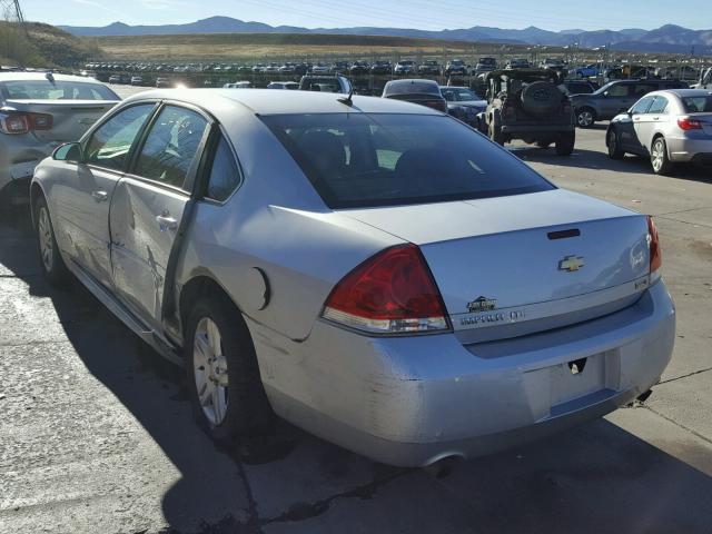 2G1WG5E32D1156159 - 2013 CHEVROLET IMPALA LT SILVER photo 3