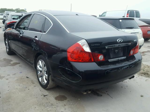 JNKBY01E97M404296 - 2007 INFINITI M45 BASE BLACK photo 3