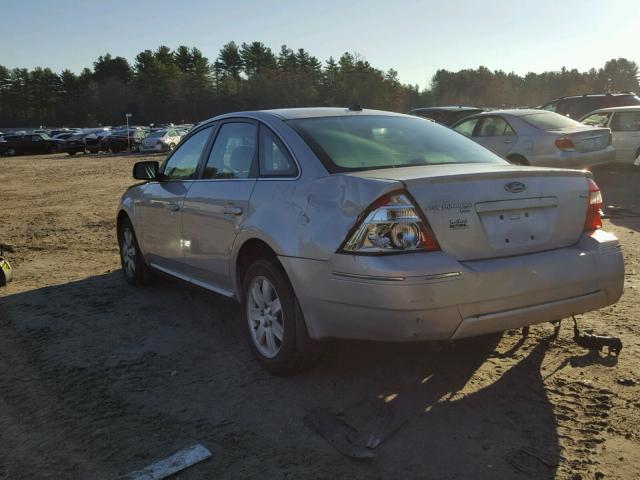 1FAHP27117G142230 - 2007 FORD FIVE HUNDR GRAY photo 3