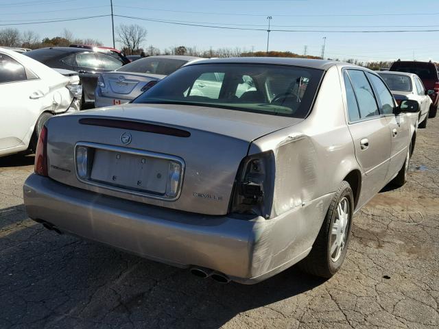 1G6KD54Y13U271451 - 2003 CADILLAC DEVILLE TAN photo 4