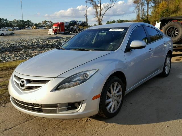 1YVHZ8DH6C5M22234 - 2012 MAZDA 6 I SILVER photo 2