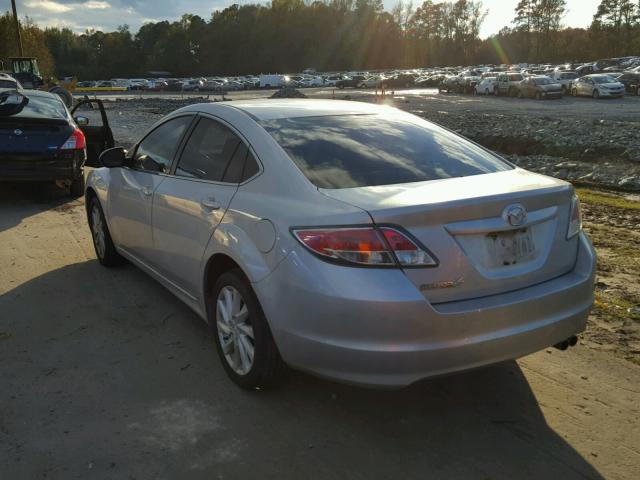 1YVHZ8DH6C5M22234 - 2012 MAZDA 6 I SILVER photo 3