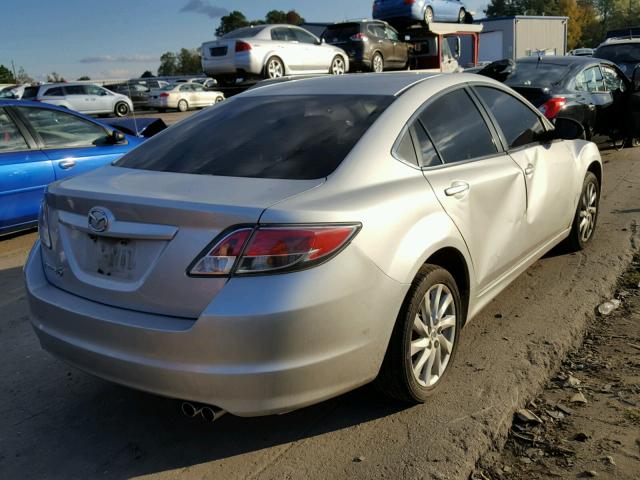 1YVHZ8DH6C5M22234 - 2012 MAZDA 6 I SILVER photo 4