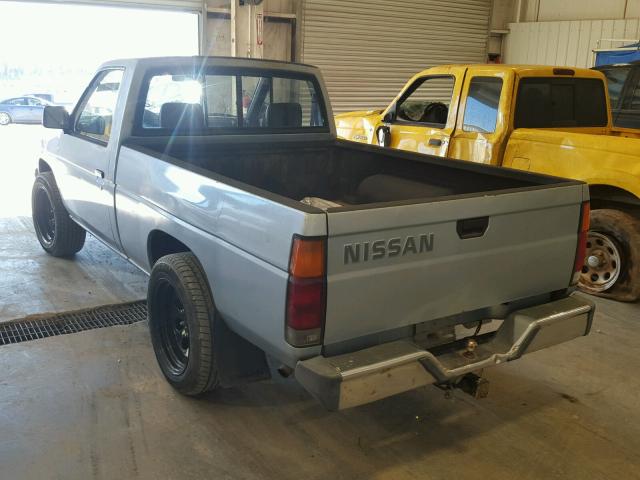 1N6SD11S8LC421936 - 1990 NISSAN D21 SHORT BLUE photo 3