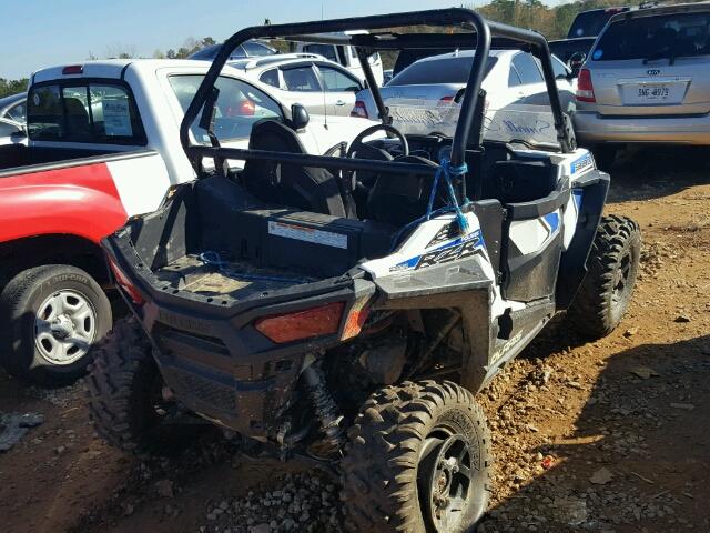 3NSVBA87XHF911651 - 2017 POLARIS RZR S 900 WHITE photo 4