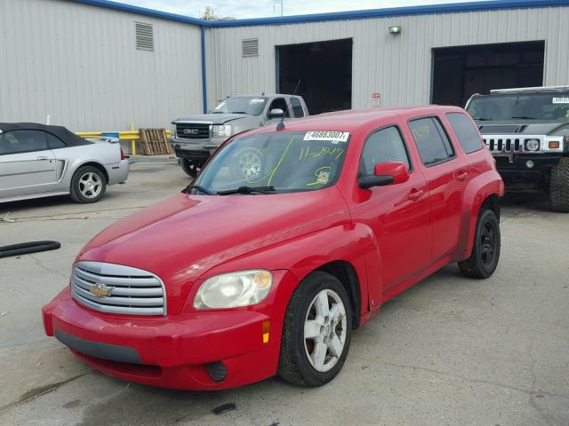 3GNCA23B69S538380 - 2009 CHEVROLET HHR LT RED photo 2