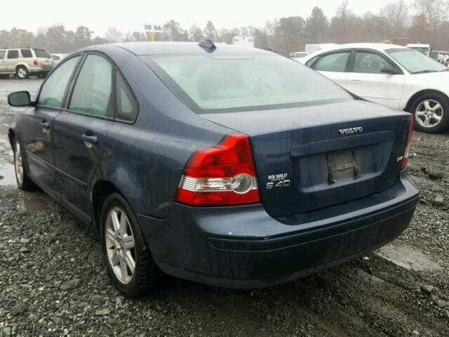 YV1MS382672311797 - 2007 VOLVO S40 2.4I BLUE photo 3