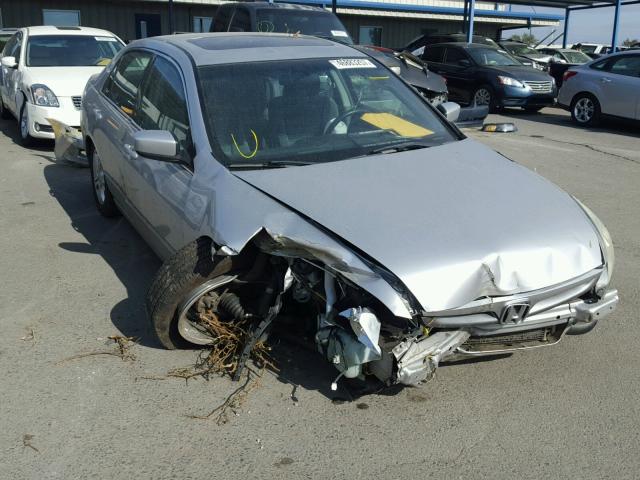 1HGCM56796A091647 - 2006 HONDA ACCORD EX SILVER photo 1