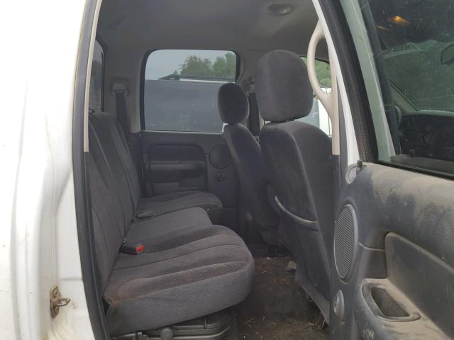 3D7KU28D63G808634 - 2003 DODGE RAM 2500 S WHITE photo 6