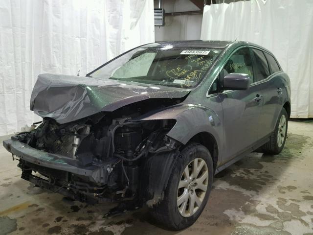 JM3ER29L380183370 - 2008 MAZDA CX-7 GRAY photo 2