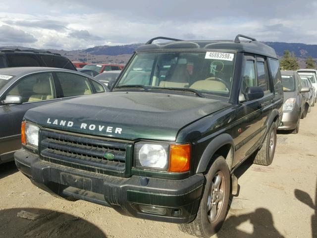 SALTY1549YA242713 - 2000 LAND ROVER DISCOVERY GREEN photo 2