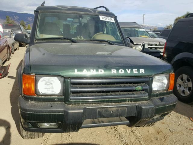 SALTY1549YA242713 - 2000 LAND ROVER DISCOVERY GREEN photo 9