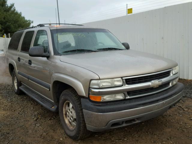 3GNFK16Z12G289640 - 2002 CHEVROLET SUBURBAN K TAN photo 1