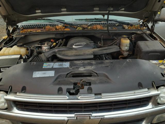 3GNFK16Z12G289640 - 2002 CHEVROLET SUBURBAN K TAN photo 7