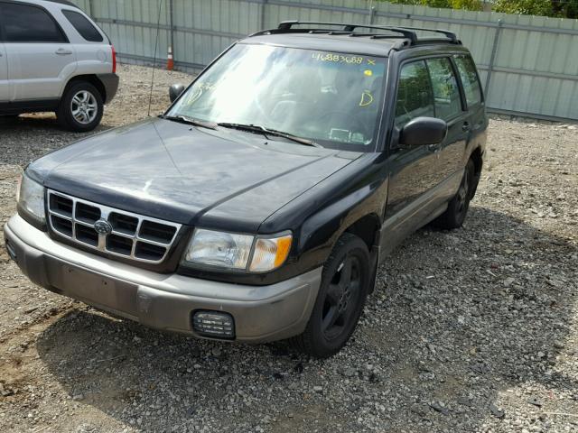 JF1SF655XWH766140 - 1998 SUBARU FORESTER S 黑色 照片 2