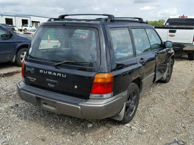 JF1SF655XWH766140 - 1998 SUBARU FORESTER S 黑色 照片 4