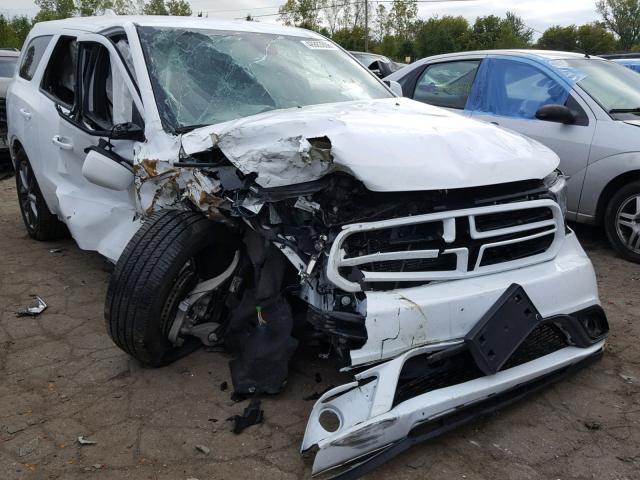 1C4RDHDGXJC312229 - 2018 DODGE DURANGO GT WHITE photo 1