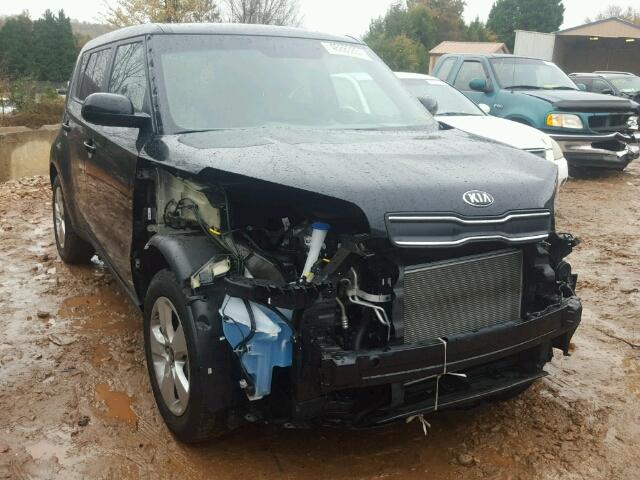 KNDJN2A25H7424648 - 2017 KIA SOUL BLACK photo 1