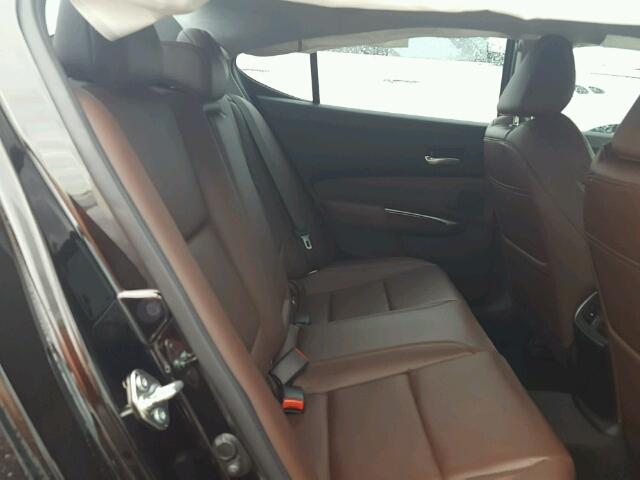 19UUB1F5XFA015811 - 2015 ACURA TLX TECH შავი ფოტო 6