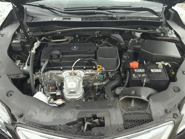 19UUB1F5XFA015811 - 2015 ACURA TLX TECH შავი ფოტო 7