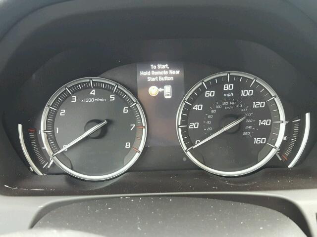 19UUB1F5XFA015811 - 2015 ACURA TLX TECH შავი ფოტო 8