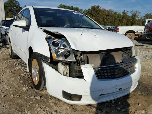 3N1AB61E97L670643 - 2007 NISSAN SENTRA 2.0 WHITE photo 1