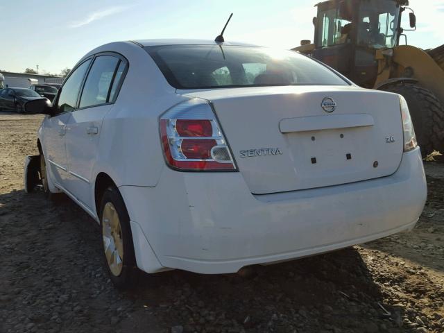 3N1AB61E97L670643 - 2007 NISSAN SENTRA 2.0 WHITE photo 3