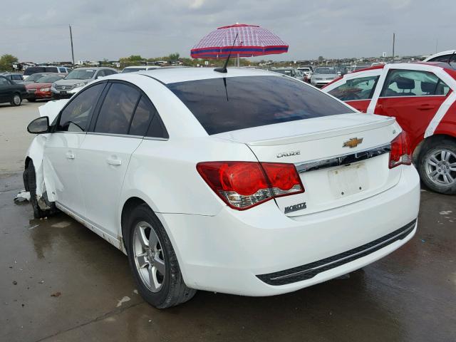 1G1PC5SB4D7212147 - 2013 CHEVROLET CRUZE LT WHITE photo 3