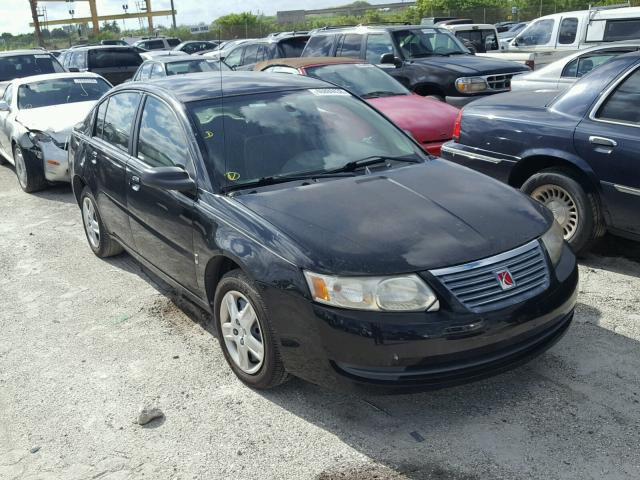 1G8AJ58F27Z152398 - 2007 SATURN ION LEVEL BLACK photo 1