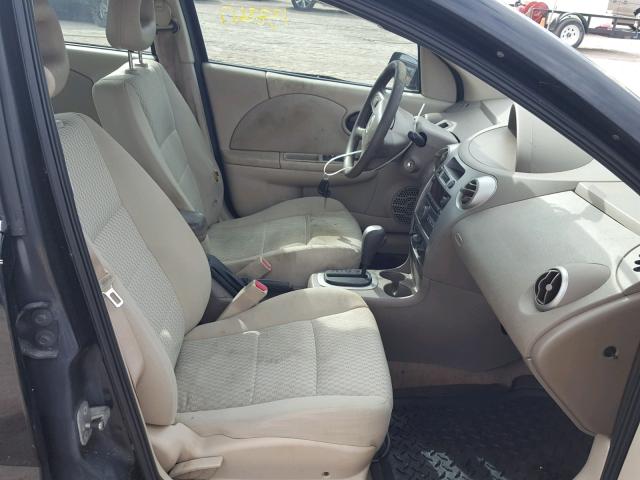 1G8AJ58F27Z152398 - 2007 SATURN ION LEVEL BLACK photo 5