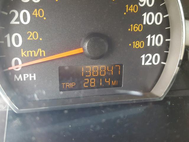 1G8AJ58F27Z152398 - 2007 SATURN ION LEVEL BLACK photo 8