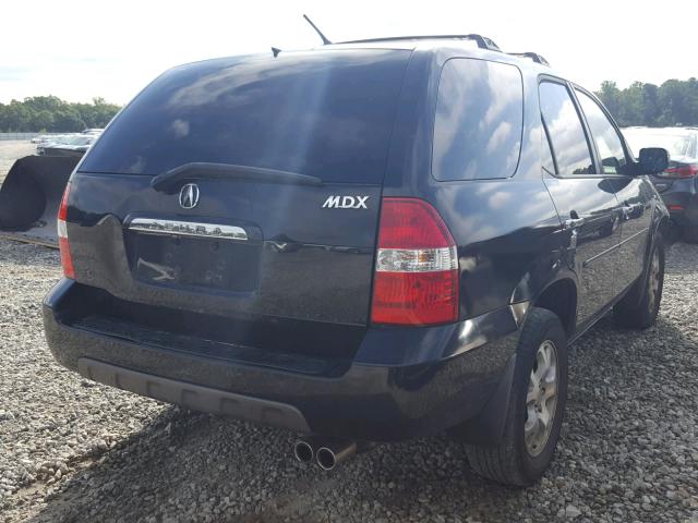 2HNYD18622H541016 - 2002 ACURA MDX TOURIN BLACK photo 4