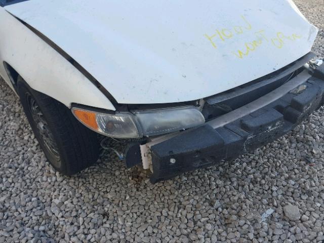 1G2WJ52K8VF258567 - 1997 PONTIAC GRAND PRIX WHITE photo 9