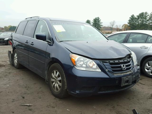 5FNRL38609B400406 - 2009 HONDA ODYSSEY EX BLUE photo 1