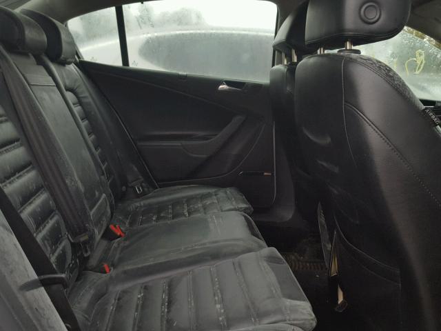 WVWCU73C06P103029 - 2006 VOLKSWAGEN PASSAT 3.6 SILVER photo 6